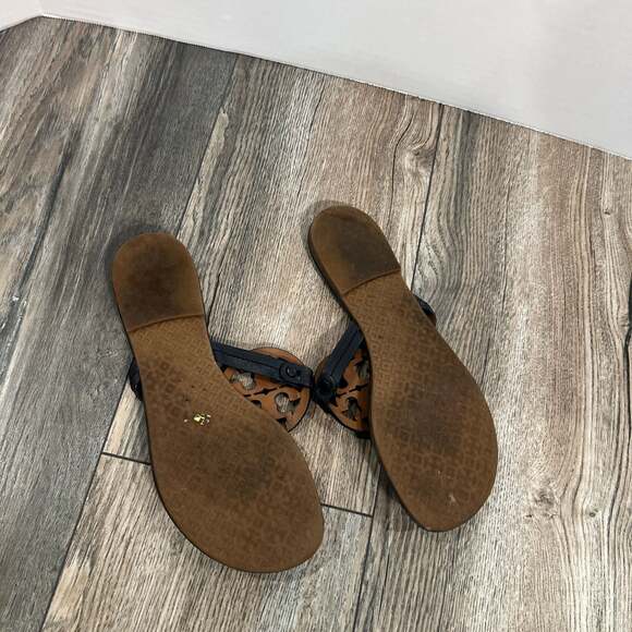 Tory Burch Miller Cloud Thong Sandal in Perfect Black - Picture 3 of 5